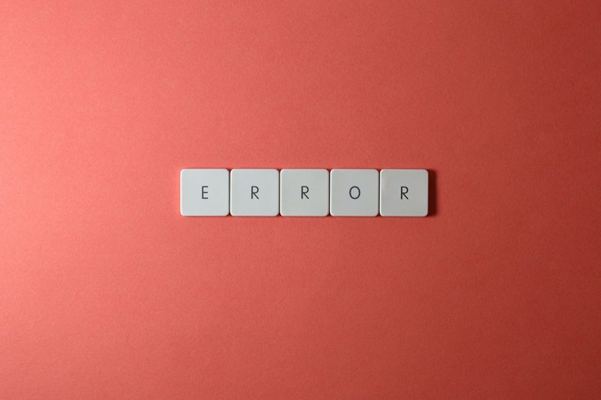 problem solving for typical error situations