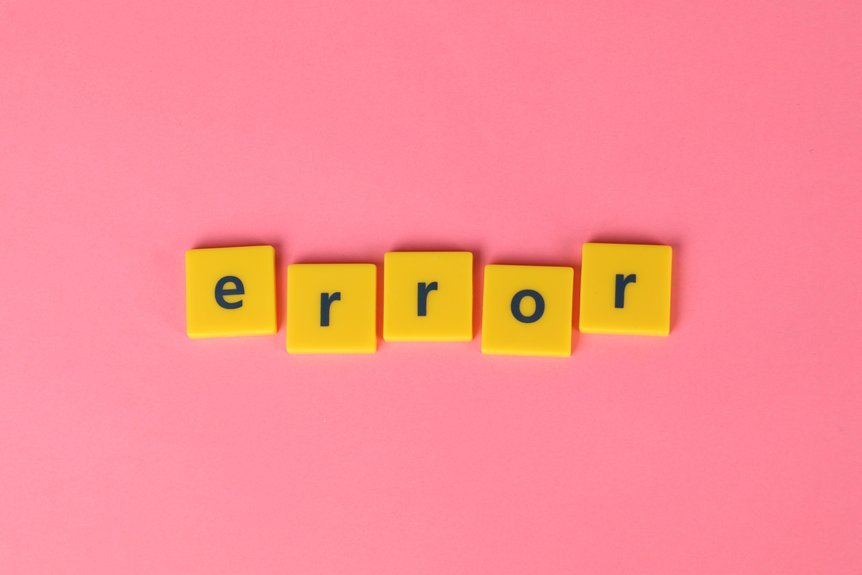unexpected errors strategies for 6318434505